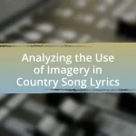 Analyzing the Use of Imagery in Country Song Lyrics