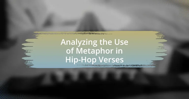 Analyzing the Use of Metaphor in Hip-Hop Verses