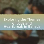 Exploring the Themes of Love and Heartbreak in Ballads