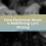 How Electronic Music is Redefining Lyric Writing
