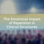 The Emotional Impact of Repetition in Chorus Structures