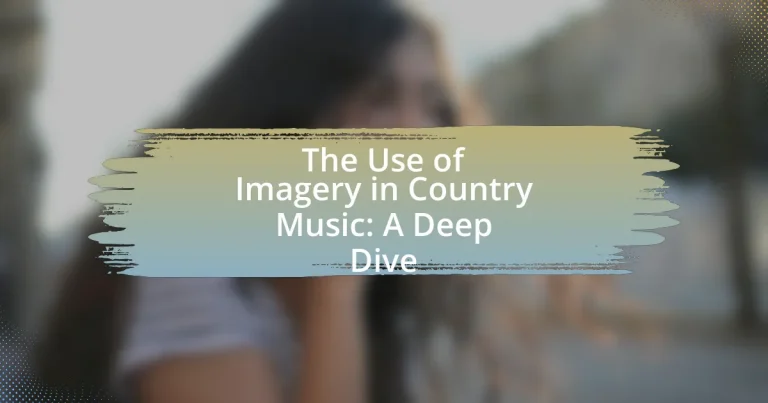 The Use of Imagery in Country Music: A Deep Dive