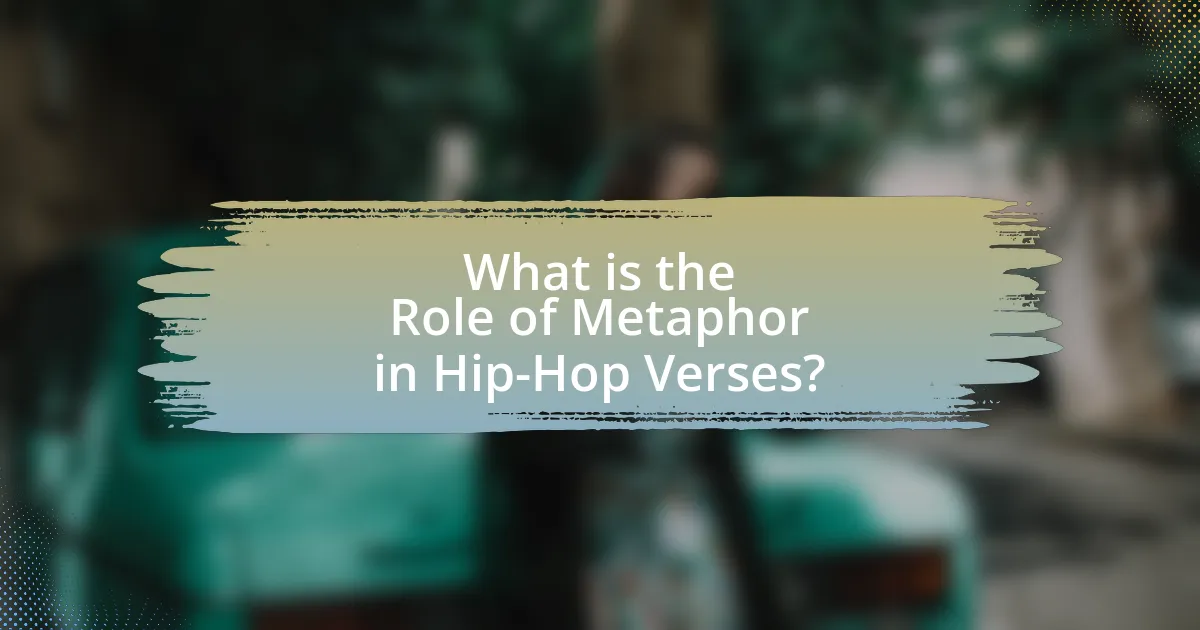 What is the Role of Metaphor in Hip-Hop Verses?